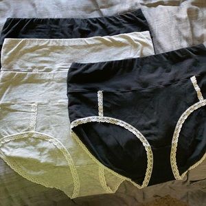 4 Pack Women’s Postpartum Belly Control Panties.